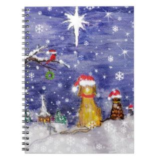 The Animals Christmas Even Watercolor Art Journals
