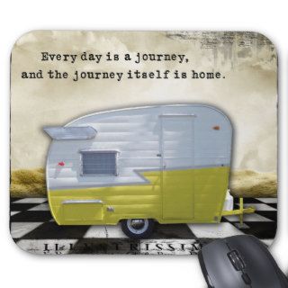 Vintage Trailer Shasta Journey Mouse Pad