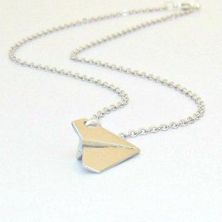 Stainless Steel Harry Styles Paper Airplane (One Direction Fan) Necklace Jewelry