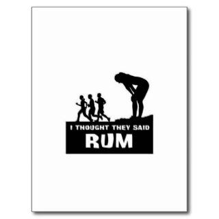 I thought they said Rum Post Card