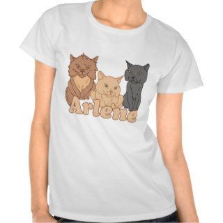 Personalized Arlene Cat Lover T Shirt