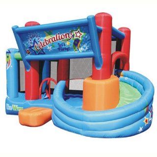 Kidwise Celebration Bounce House and Tower Slide Toys & Games