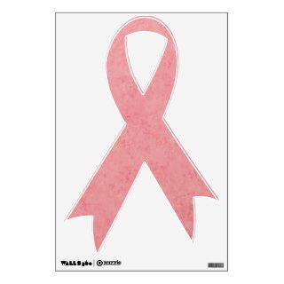 Pink Ribbon Awareness Decal Room Graphic