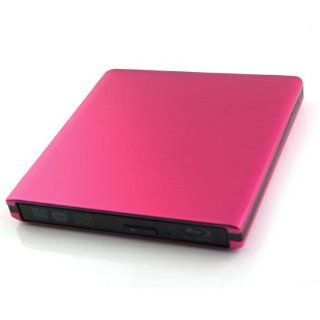 iClover Quality Red US Portable External Aluminum Blu Ray Combo DVD RW Writer USB 3.0 CT30 Computers & Accessories