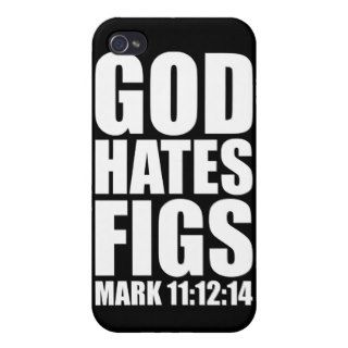 God Hates Figs 1112 14 Cover For iPhone 4