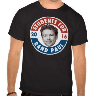 Students For Rand Paul 2016 Tshirt