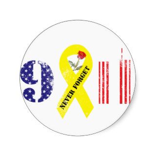 Never Forget 9 11 Stickers