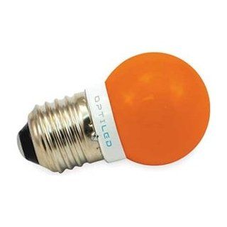 LED Light Bulb, A12, 585 610nm, Amber, PK10   Led Household Light Bulbs  