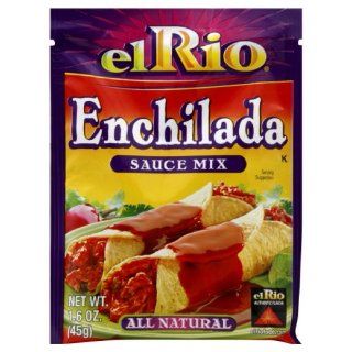El Rio Enchilada Sauce mix, 1.6 Ounce (Pack of 20)  Mexican Seasoning  Grocery & Gourmet Food