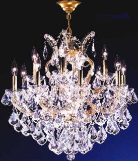 Maria Theresa Grand Thirteen Light Crystal Chandelier by James R. Moder    