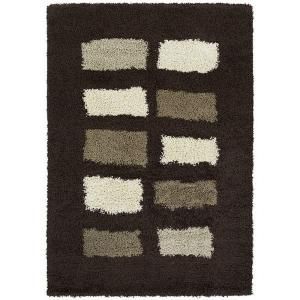 United Weavers  Marley Chocolate 5 ft. 3 in. x 7 ft. 2 in. Contemporary Area Rug 320 03651 58