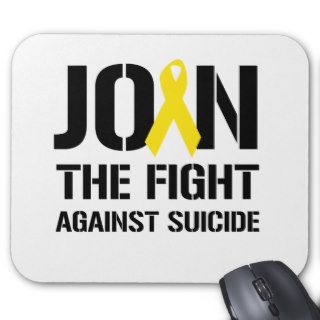 Anti Suicide Mouse Pads