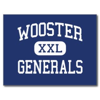 Wooster   Generals   High School   Wooster Ohio Post Card