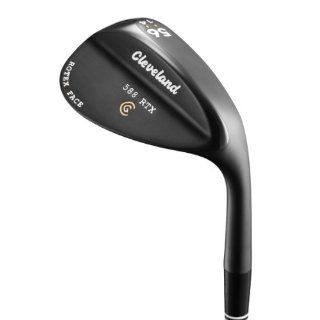 Cleveland Golf Men's 588 RTX Black Pearl Standard Bounce Wedge (Right Hand, Steel, Wedge, 56 Degree)  Lob Wedges  Sports & Outdoors