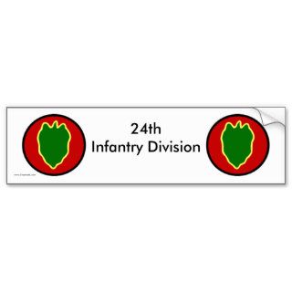 24th Infantry Division b s Bumper Stickers