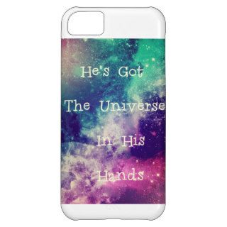 He's Got the Universe In His Hands IPhone5 iPhone 5C Cover