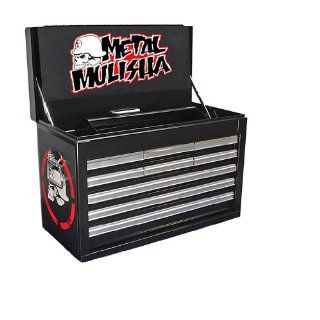 Metal Mulisha Tool Box 9 Drawer Top Chest W/drop Front Automotive