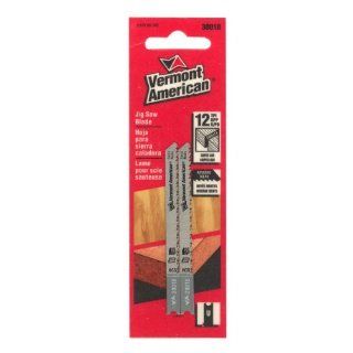 Vermont American 30018 U Shank 3 1/8 Inch 12TPI High Carbon Steel Jigsaw Blade, 2 Pack   Jig Saw Blades  