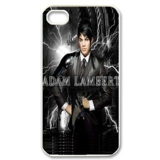 Custom Adam Lambert Cover Case for iPhone 4 4s LS4 589 Cell Phones & Accessories