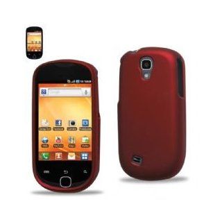 Rubberized Protector Cover 10 Samsung Gravity Smart589 RED Cell Phones & Accessories
