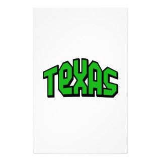 Texas Personalized Stationery