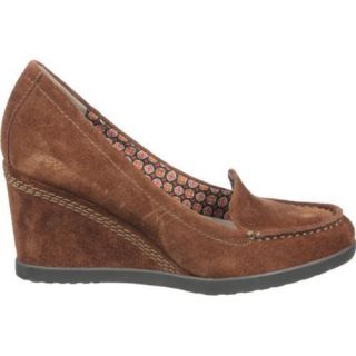 Women's Naturalizer Paisley Coffee Bean Oil Velour Suede Naturalizer Wedges