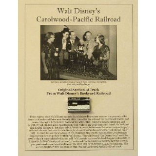 Own a Piece of Walt Disney's Backyard Railroad  The Carolwood Pacific Entertainment Collectibles