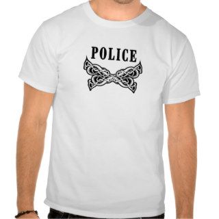 Police Tattoos and Personalized Gifts Tshirts
