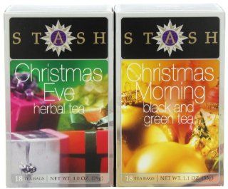 Stash Tea Company Christmas Teas Two Flavor Gift Set (Pack of 3)  Gourmet Tea Gifts  Grocery & Gourmet Food