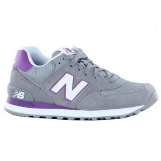 New Balance 574 Classic Traditionnels Grey Womens Trainers Size 9.5 US Cross Trainer Shoes Shoes