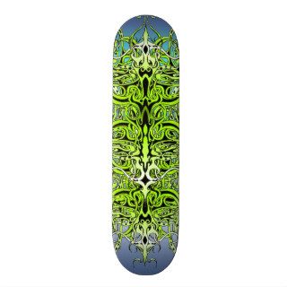 Empire Tribal Tattoo skateboard   green