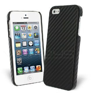 Celicious Black Carbon Fibre Back Cover Case for Apple iPhone 5s / iPhone 5  Apple iPhone 5s Case Cover Cell Phones & Accessories