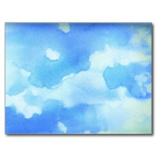 Watercolor Sky Postcard