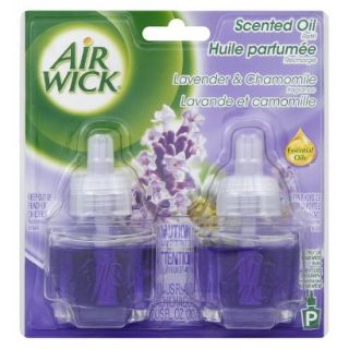 Air Wick Lavender Scented Oil Refills 2 ct