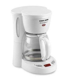 Black & Decker DCM575 5 Cup Programmable Coffeemaker, White Kitchen & Dining