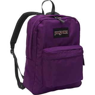 SuperBreak Backpack Vivid Purple   Black Label   JanSport School & Day