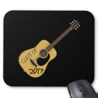 Class of 2017 Guitar Mouse Pad