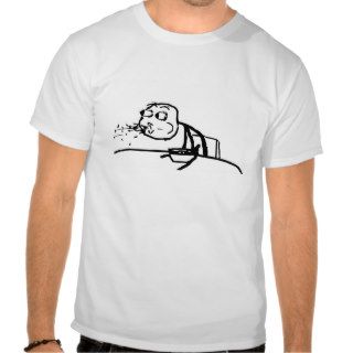 Cereal Guy Spitting Rage Meme T shirt