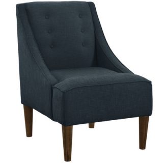Skyline Furniture Chambers Swoop Arm Chair 77 1CHMNV
