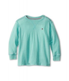 Tommy Hilfiger Kids Joel L/S Burnout Tee Boys Sweatshirt (Blue)
