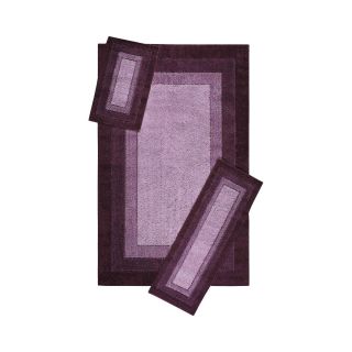 JCP Home Collection  Home McKenzie Washable 3 Pc. Rug Set, Purple