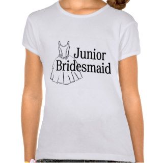 Junior Bridesmaid Dress T shirts