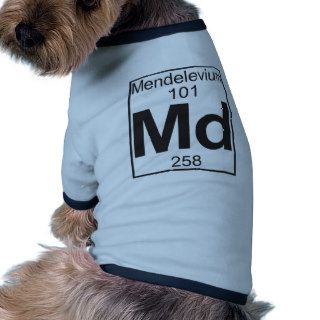 Element 101   md (mendelevium) dog clothes