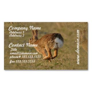 Rabbit Hopping Business Card