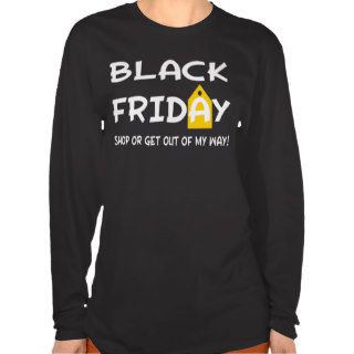 Funny Black Friday Yellow Tag T shirt