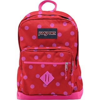 City Scout Laptop Backpack Coral Dusk Spots   JanSport Laptop Backpacks