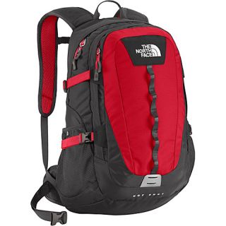 Hot Shot TNF Red/Asphalt Grey   The North Face Laptop Backpacks