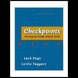 Checkpoints  Developing College English Skills