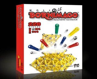 228 Pieces Magnetic Building Set (Bornimago) Toys & Games