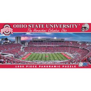 Ohio State Buckeyes Panoramic Stadium Puzzle
